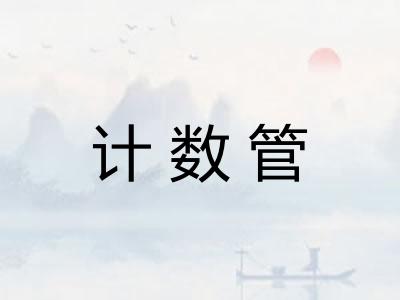 计数管