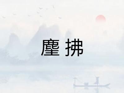 麈拂