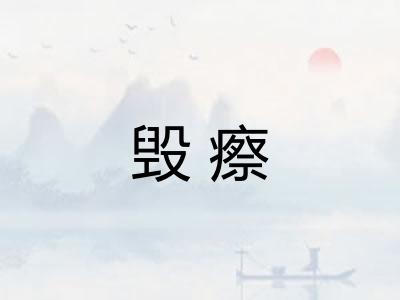 毁瘵