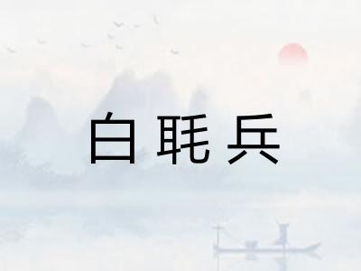 白毦兵