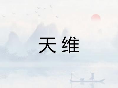 天维