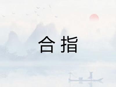 合指