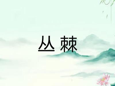 丛棘