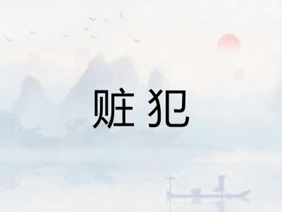 赃犯