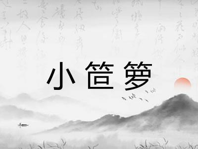 小笸箩