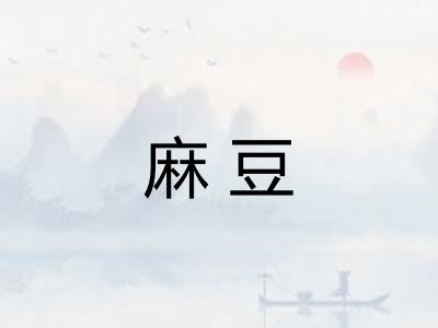 麻豆