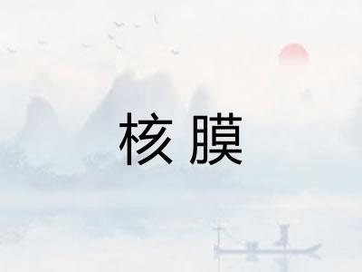 核膜