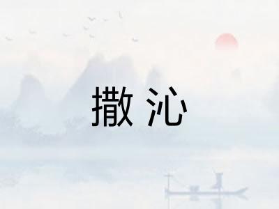 撒沁