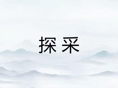 探采