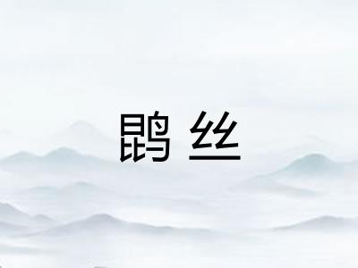 鹍丝