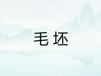 毛坯