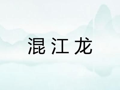 混江龙