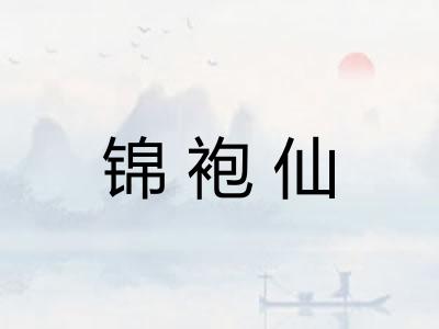 锦袍仙