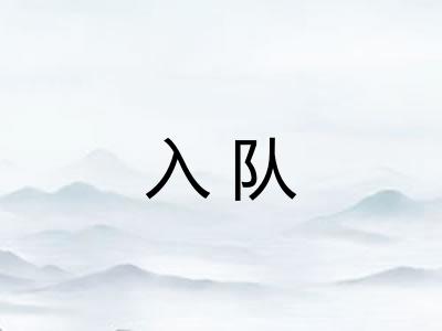 入队