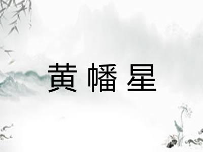 黄幡星