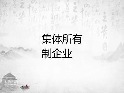 集体所有制企业