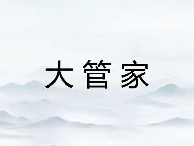 大管家