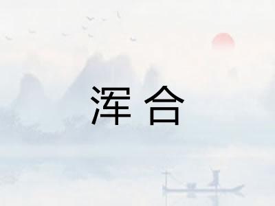 浑合