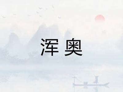 浑奥