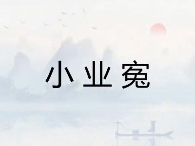 小业寃