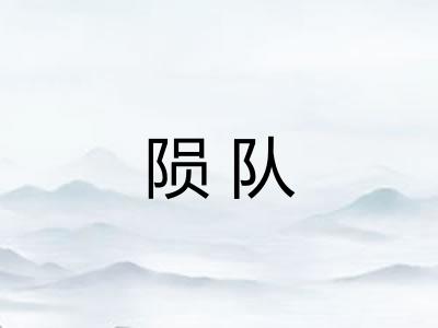 陨队