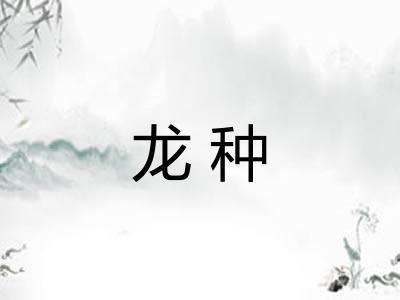 龙种