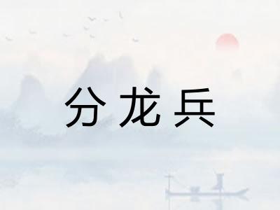 分龙兵