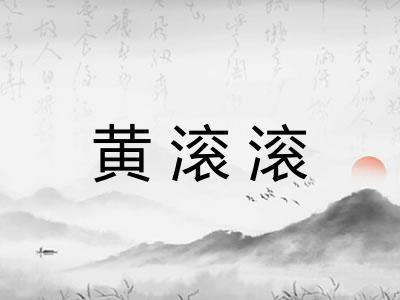 黄滚滚