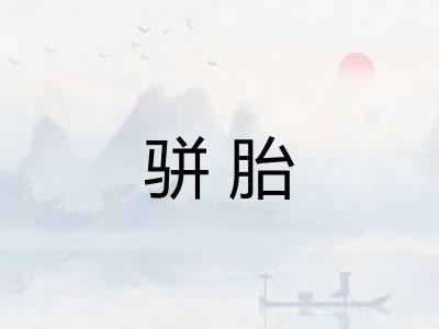 骈胎