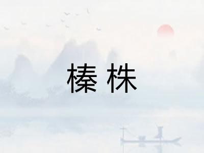 榛株