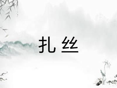 扎丝