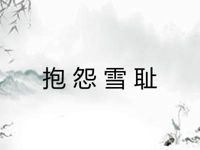 抱怨雪耻