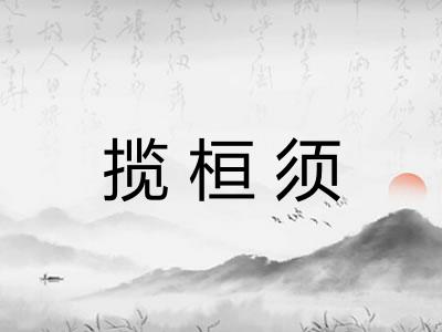 揽桓须