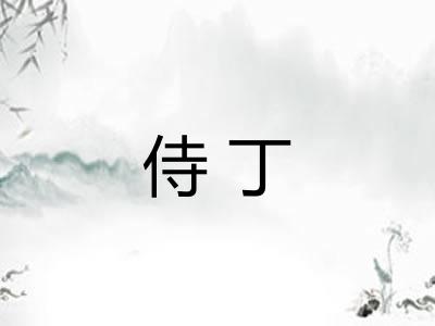 侍丁