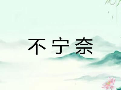 不宁奈