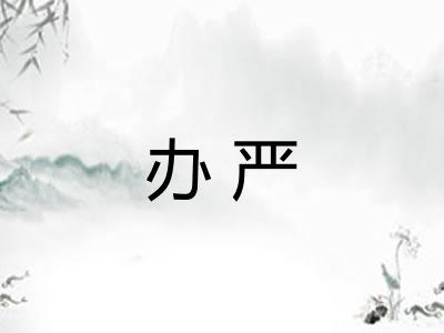 办严