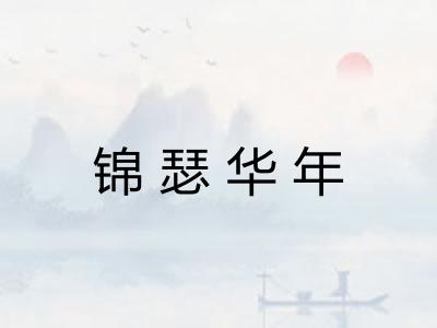 锦瑟华年