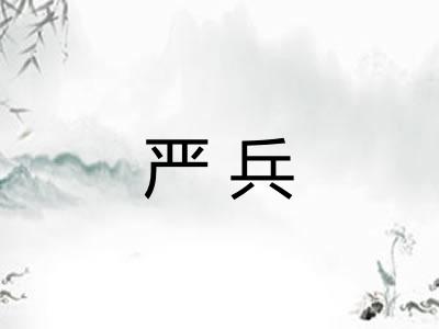 严兵