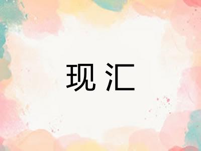 现汇