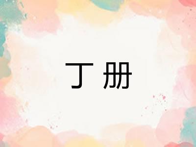 丁册