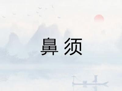 鼻须